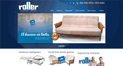 Desktop Screenshot of colchonesroller.com.ar
