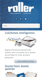 Mobile Screenshot of colchonesroller.com.ar
